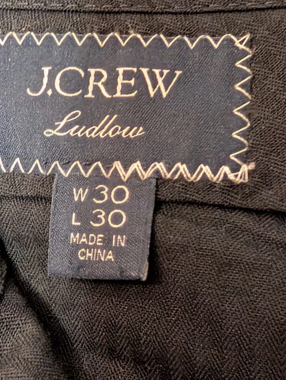 J.Crew Ludlow Slim-Fit Pants Navy Blue Men’s Size 30X30 Suit pants modern sleek